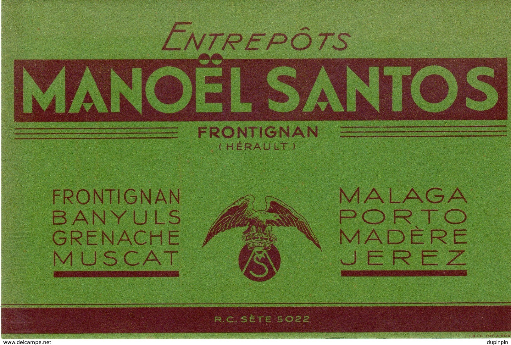 Entrepots MANOËL SANTOS -  Frontignan - Liqueur & Bière