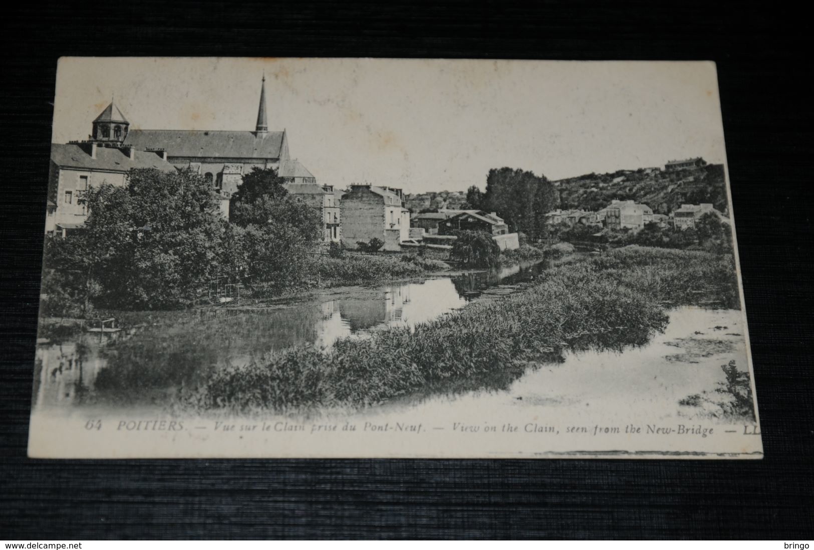 16859-            POITIERS, VUE SUR LE CLAIN PRISE DU PONT NEUF - Poitiers