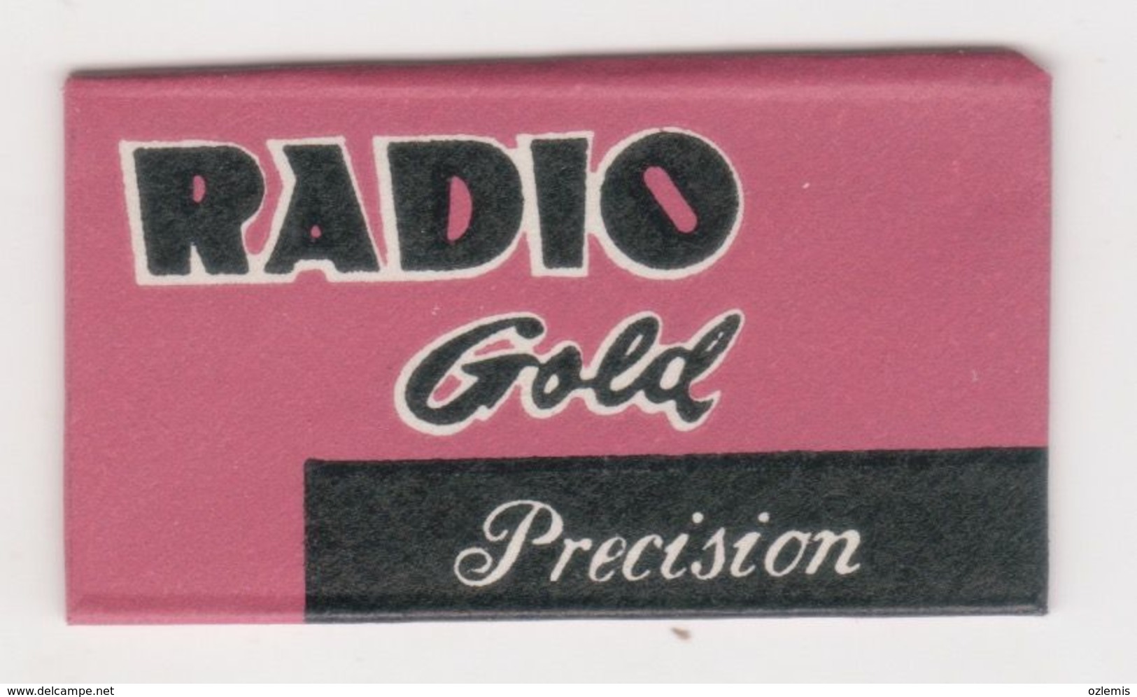 RADIO GOLD  RAZOR  BLADE - Hojas De Afeitar