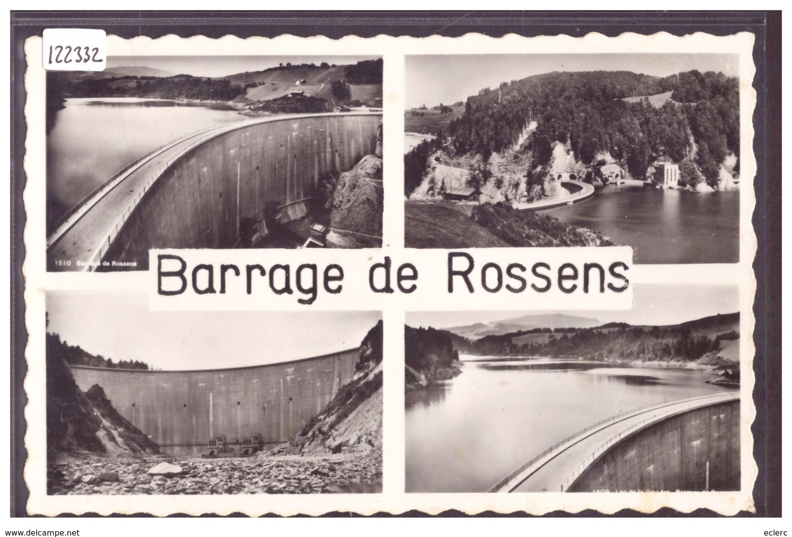 BARRAGE DE ROSSENS - TB - Rossens