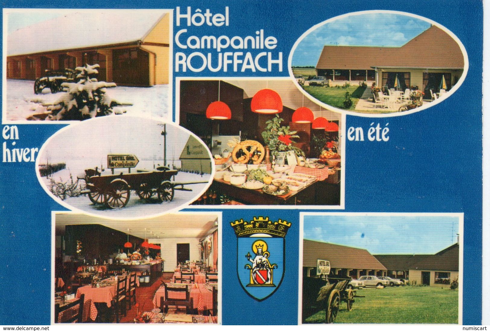 Rouffach Multi-vues Hôtel-Restaurant Campanile Voitures - Rouffach