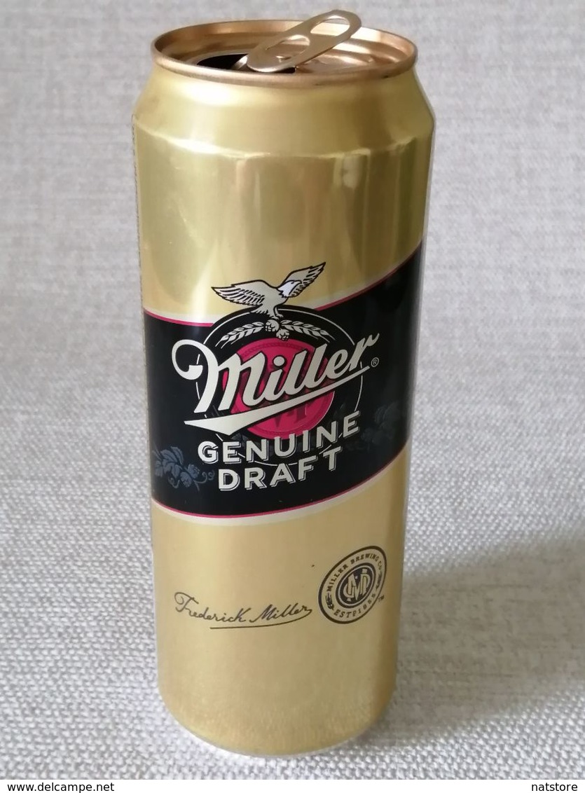 KAZAKHSTAN...BEER CAN..450ml. " MILLER" LIGHT - Latas