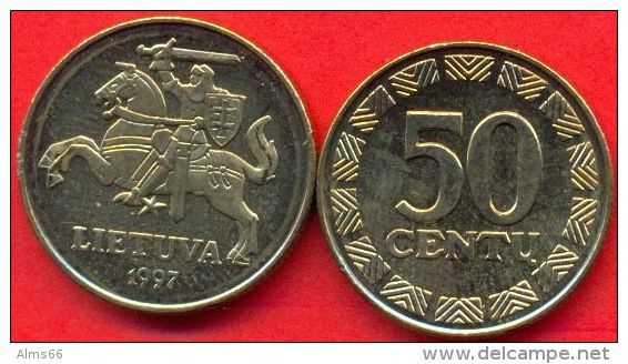 Lithuania 50 Centu 1997 UNC - Litauen