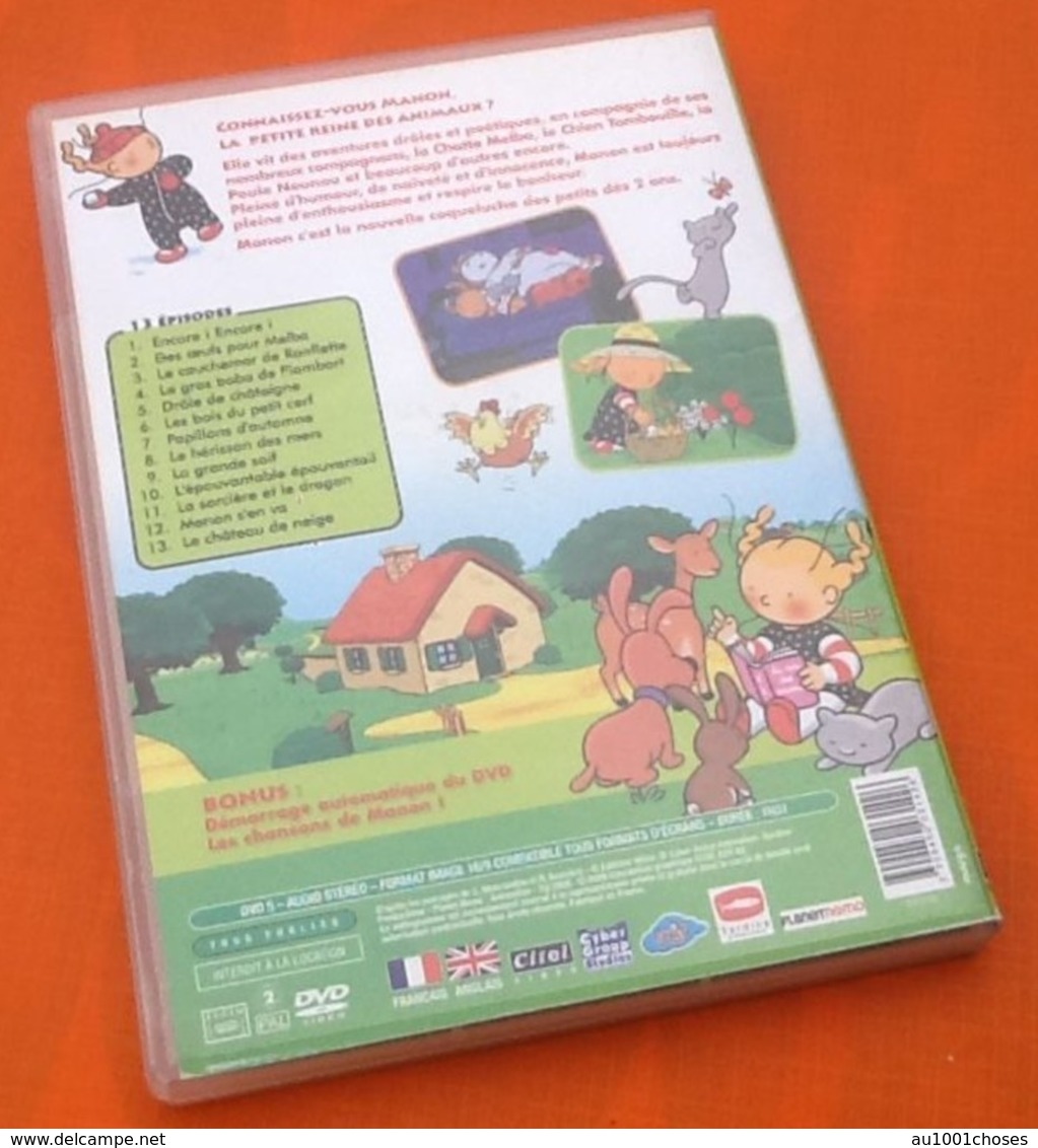 DVD  Manon  Drôle De Chataigne (2009) - Dibujos Animados