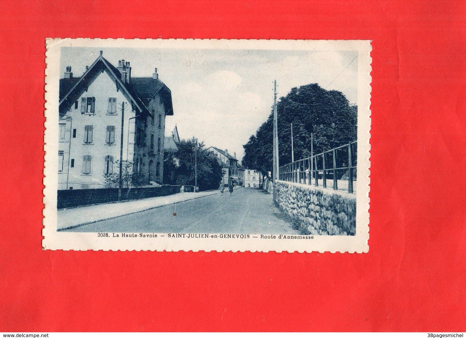 G0507 - SAINT JULIEN En GENEVOIS - D74 - Route D'Annemasse - Saint-Julien-en-Genevois