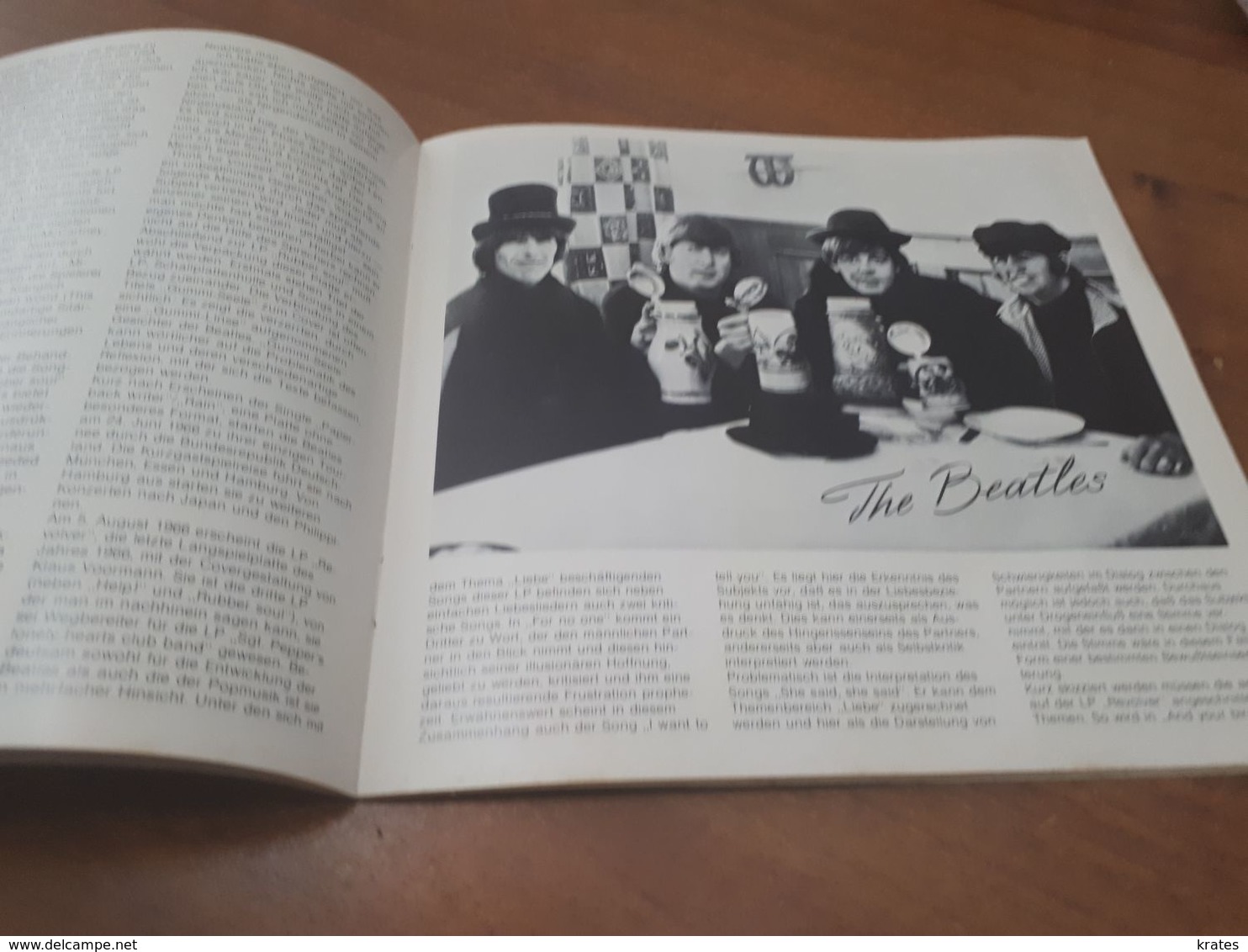 Old Magazine - The BEATLES - Biographies & Mémoires