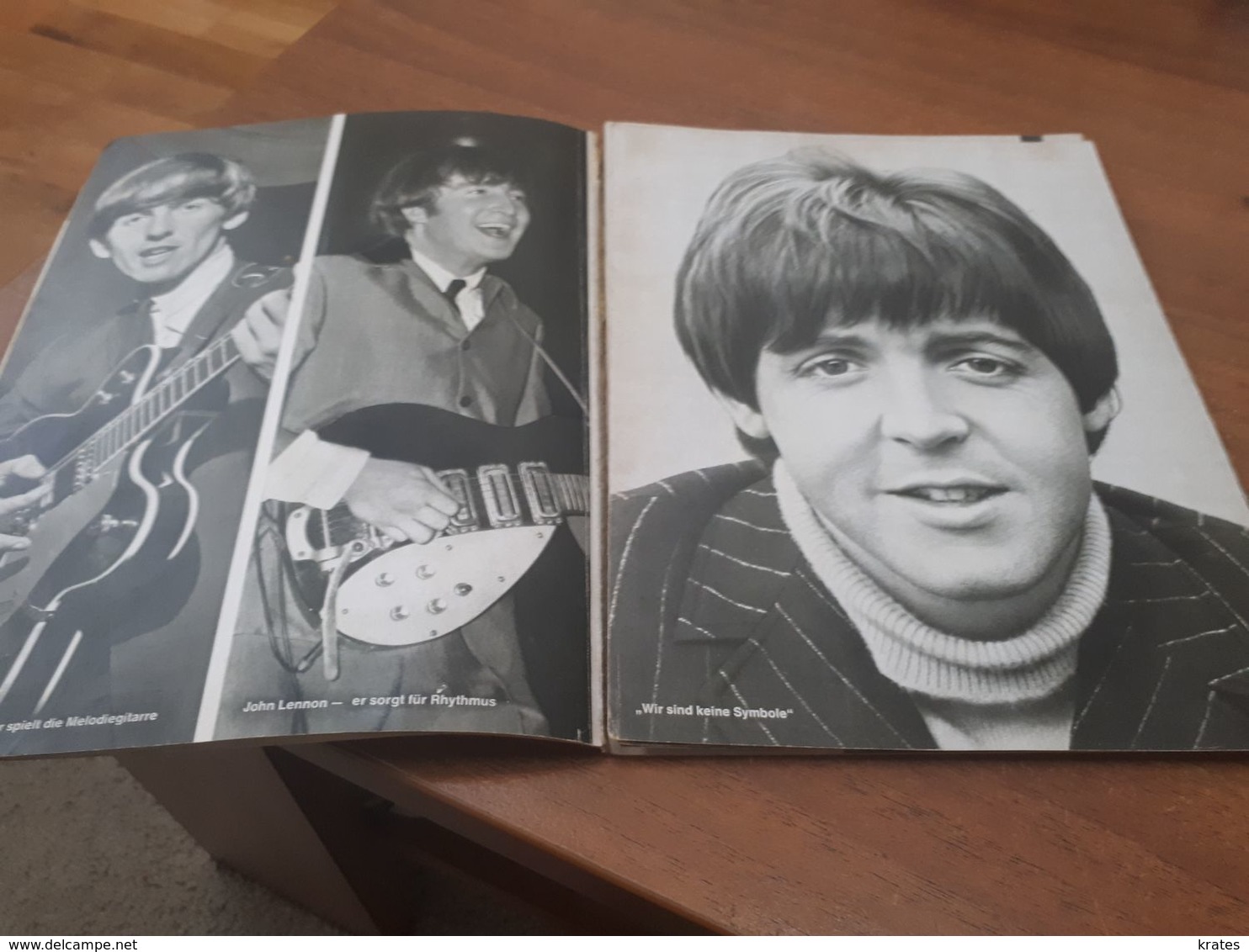 Old Magazine - The BEATLES - Biographies & Mémoirs