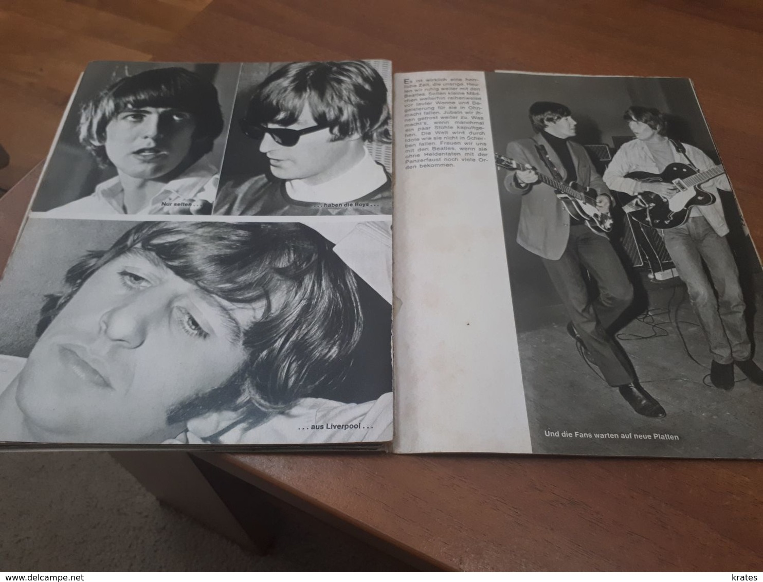 Old Magazine - The BEATLES - Biographies & Mémoirs