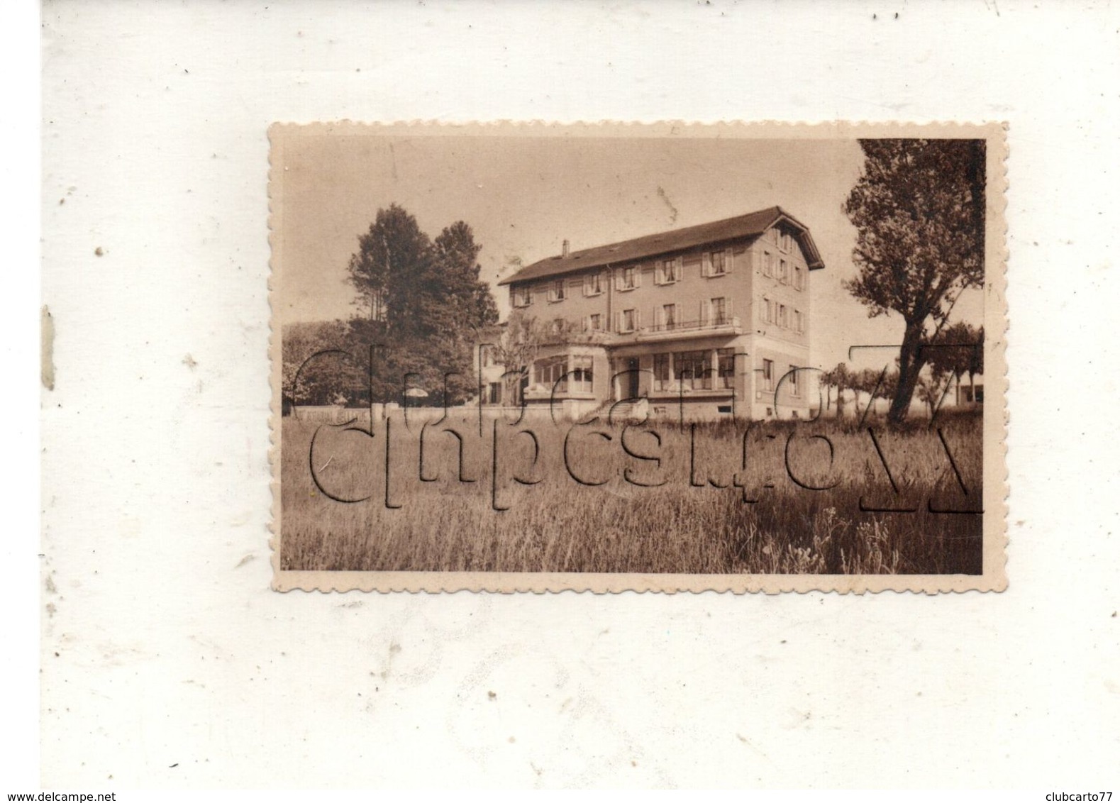 Messery (74) : L'Hôtel Bellevue Du Clos Sainte-Marie En 1945 PF. - Messery