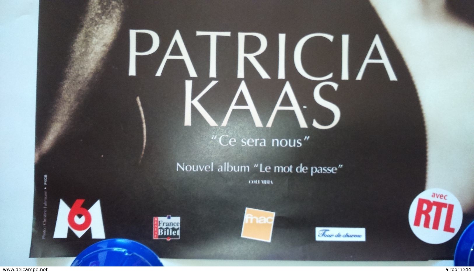 Affiche Patricia Kaas Tour 2000-2001 - Affiches & Posters