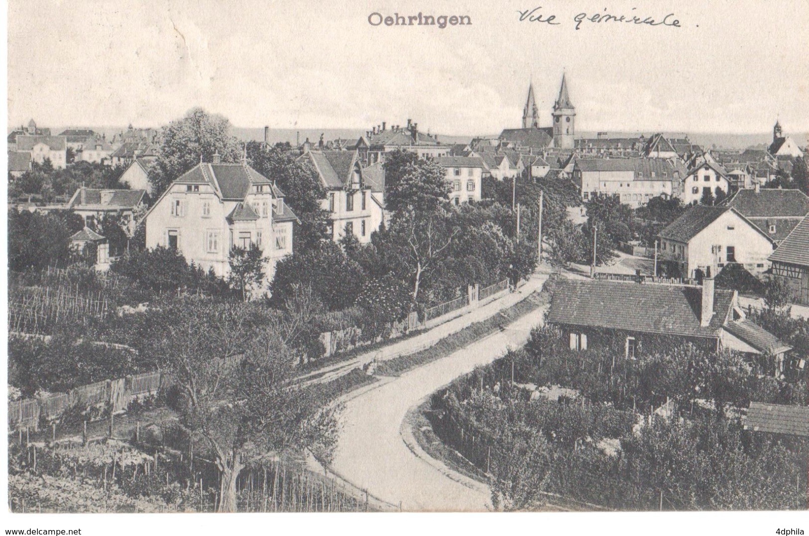 Allemagne - Oehringen - 1909 - Gesamtansicht - Oehringen