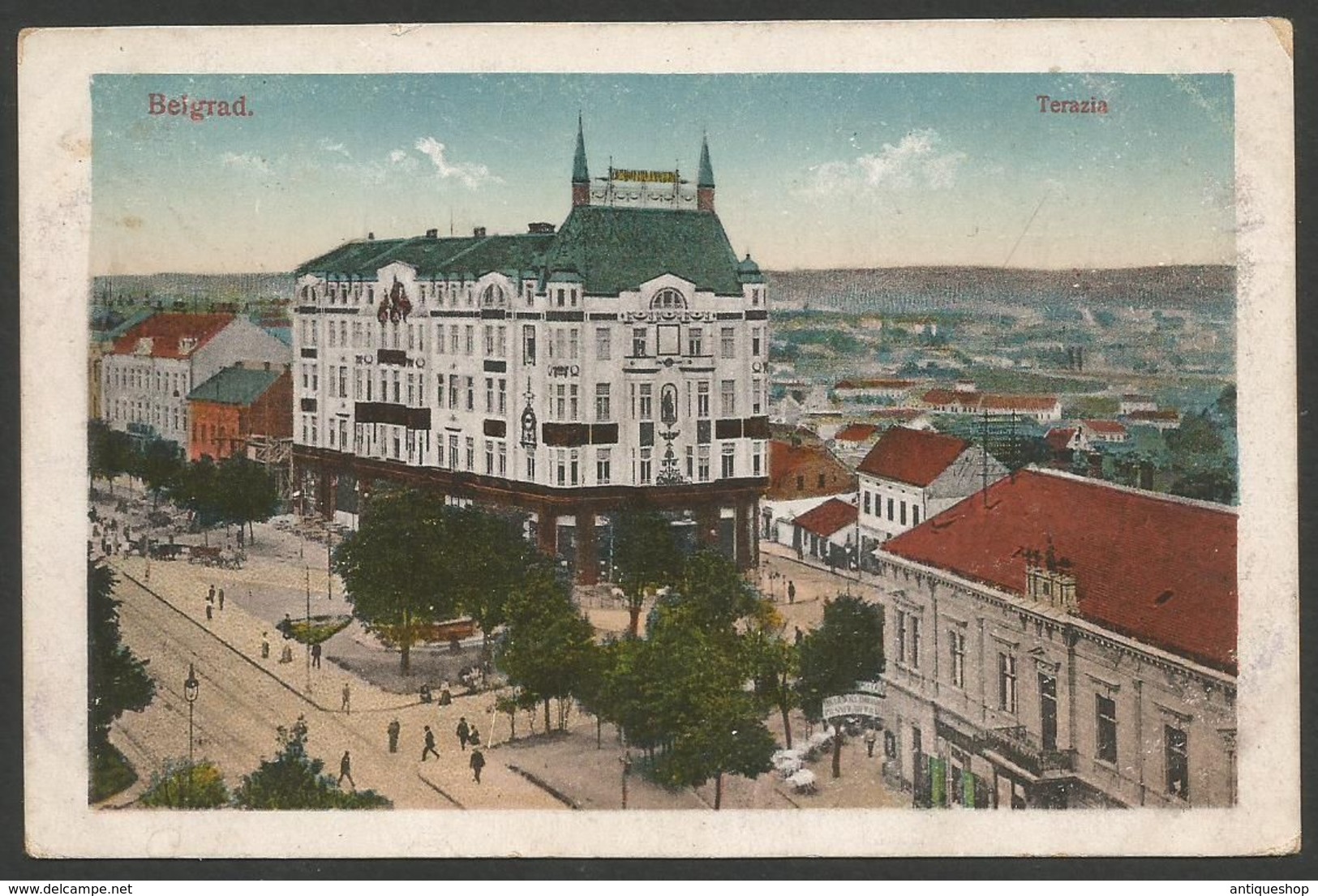 Serbia-----Beograd(Jewish Publisher:S.Meschulam)-----old Postcard - Serbie