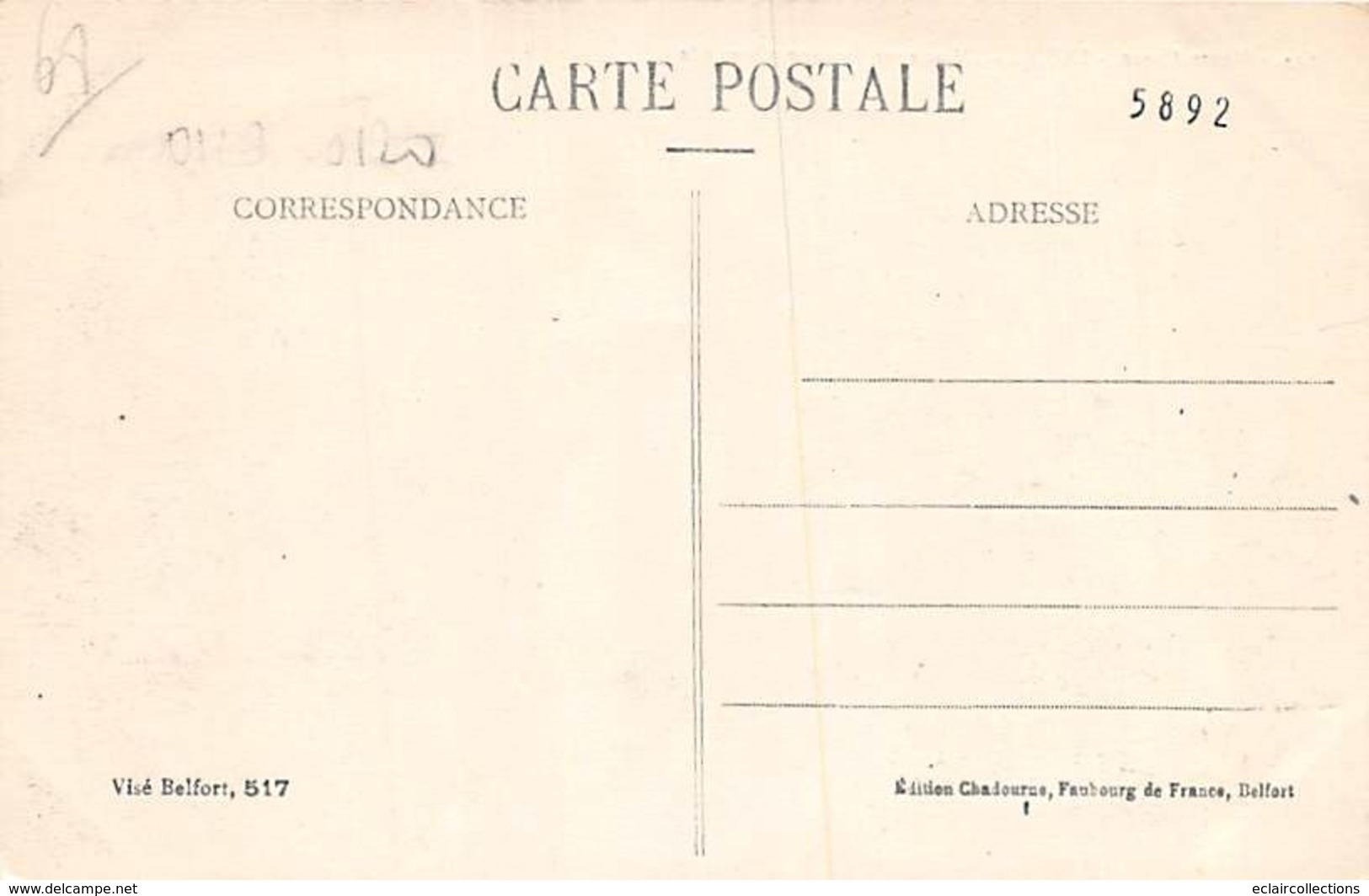 Lauw      68       L'ancienne Douane Allemande         (voir Scan) - Andere & Zonder Classificatie