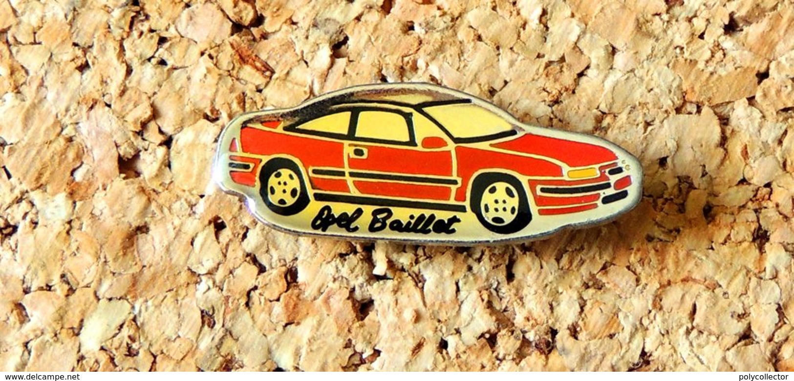 Pin's OPEL BAILLET - Verni époxy - Fabricant Inconnu - Opel