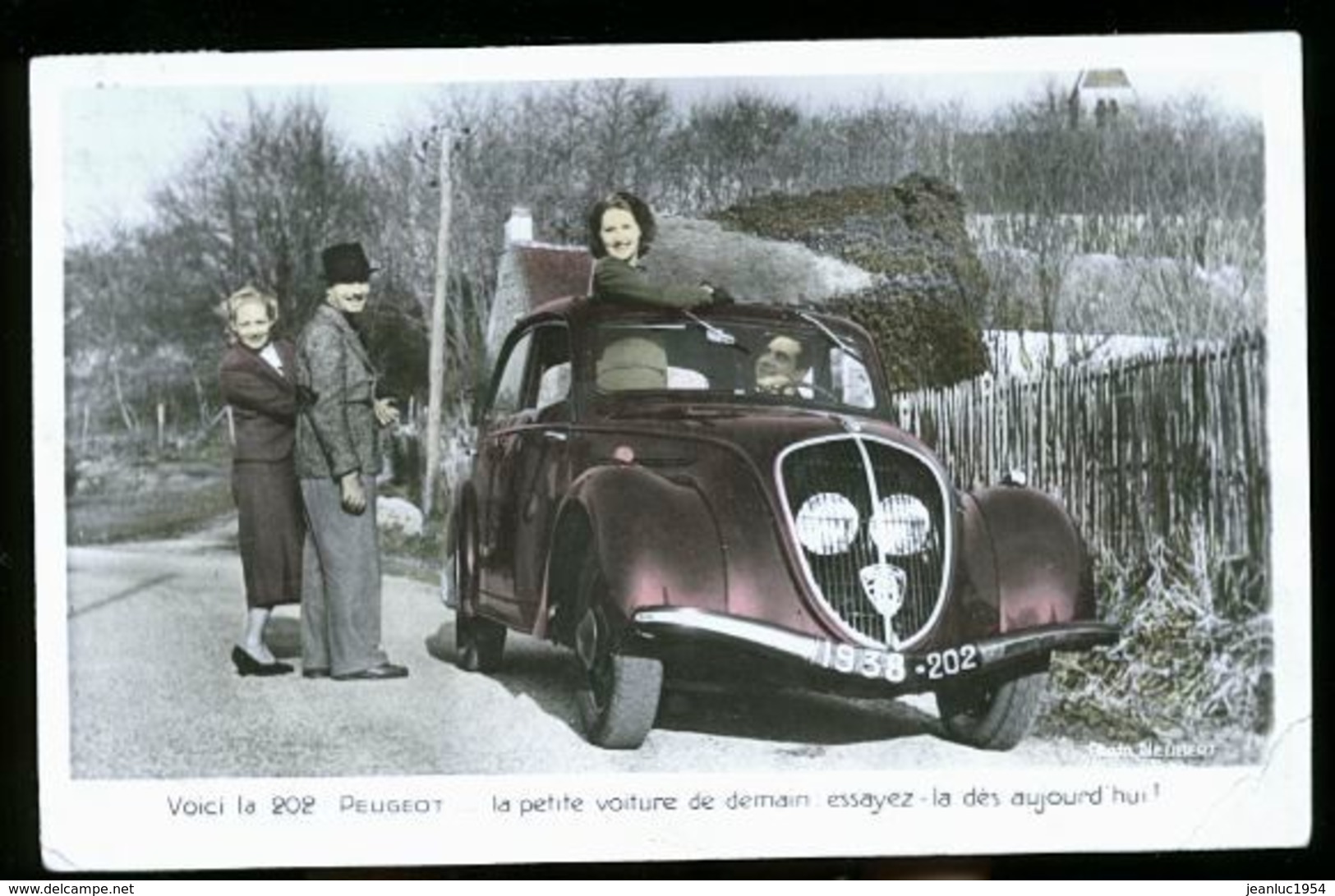 PEUGEOT CP PHOTO - Voitures De Tourisme