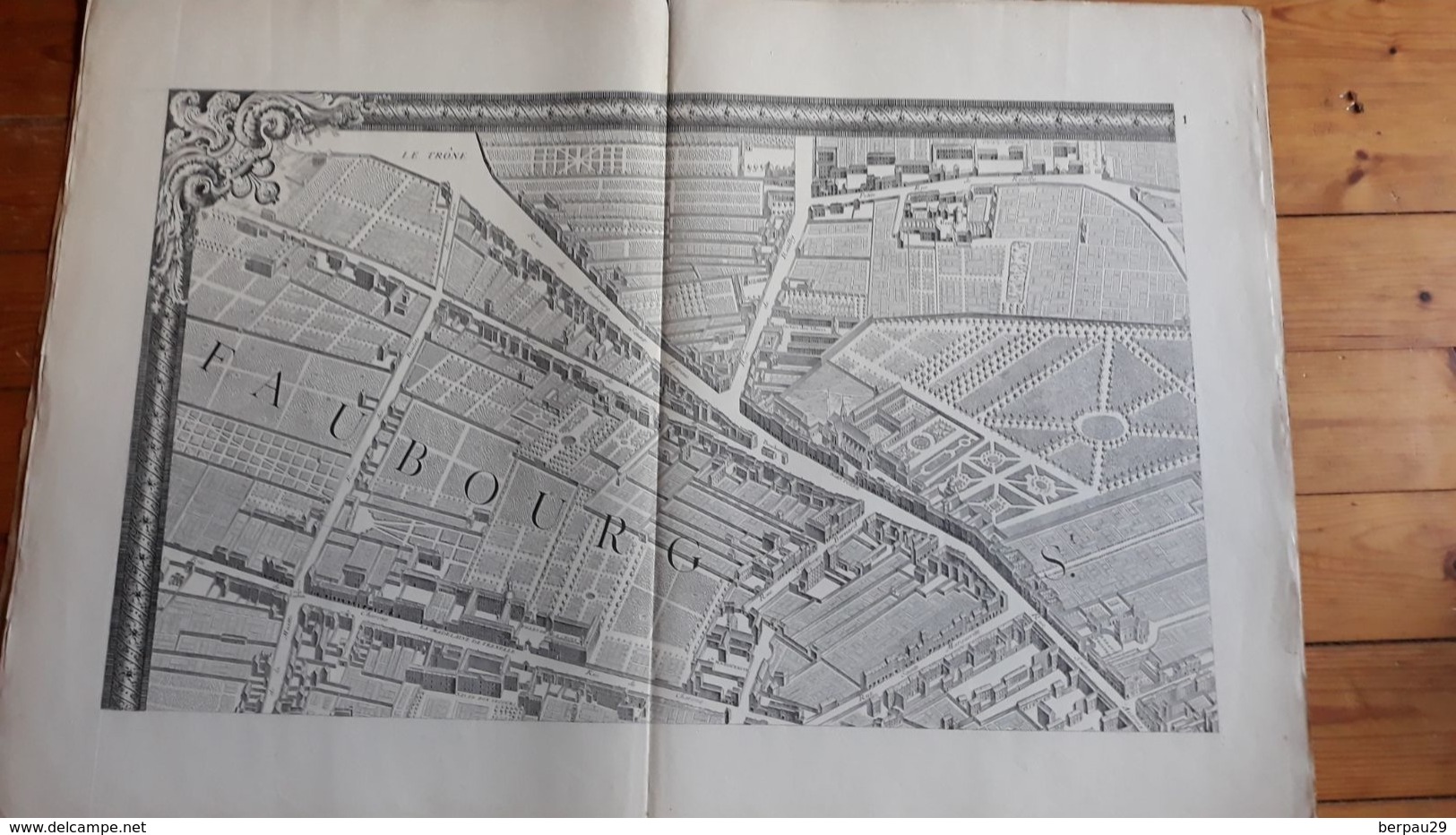 PLAN De PARIS  TURGOT - 20 PLANCHES PAR LOUIS BRETEZ -  A. TARIDE Editeur Vers 1851 - - Altri Disegni