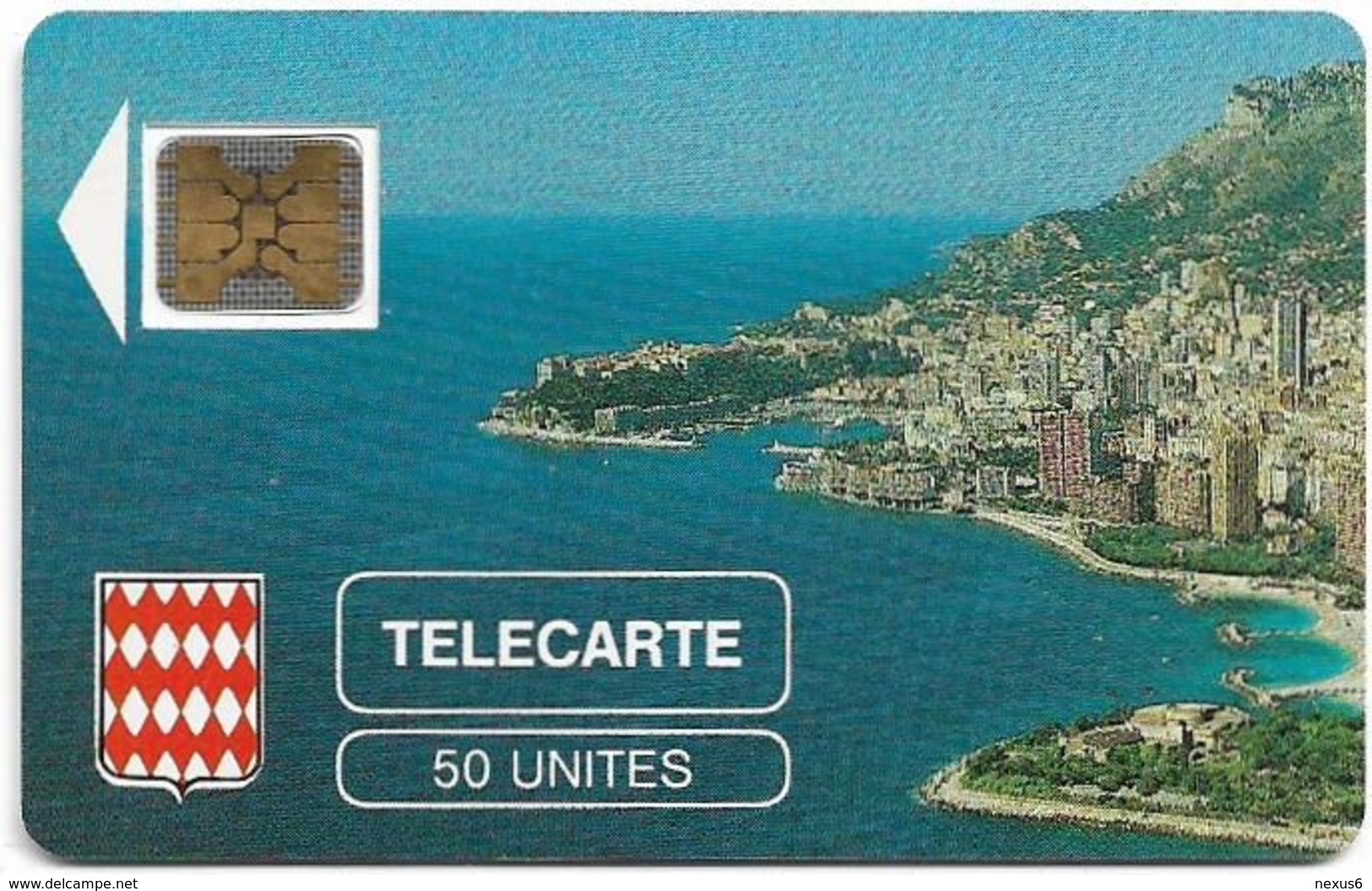 Monaco - MF1 - Rocher De Monaco - Cn. 106771 - 08.1989, SC4 GB, 50Units, 10.200ex, Used - Monaco