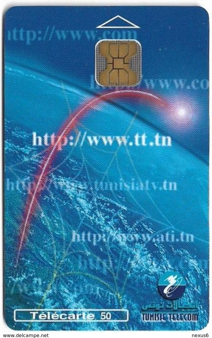 Tunisia - Tunisie Telecom - Internet, 50Units, Chip Oberthur, 09.1998, 30.000ex, Used - Tunisie