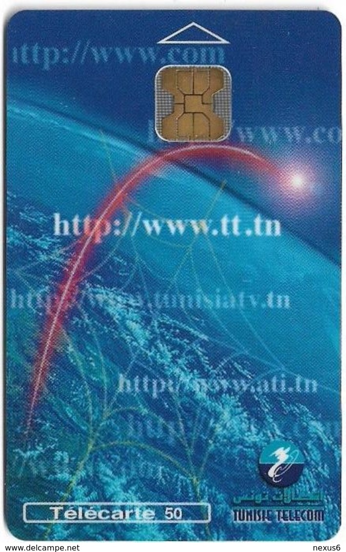 Tunisia - Tunisie Telecom - Internet, 50Units, Chip Oberthur, 01.2000, 50.000ex, Used - Tunisie