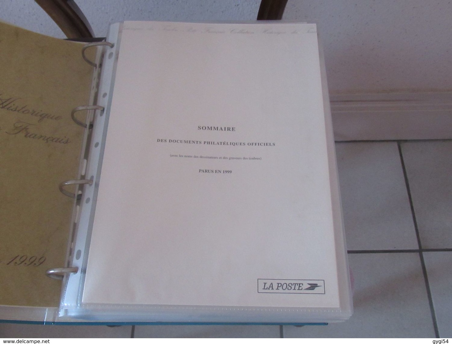 Documents De La Poste Année  1999 - Collections (en Albums)