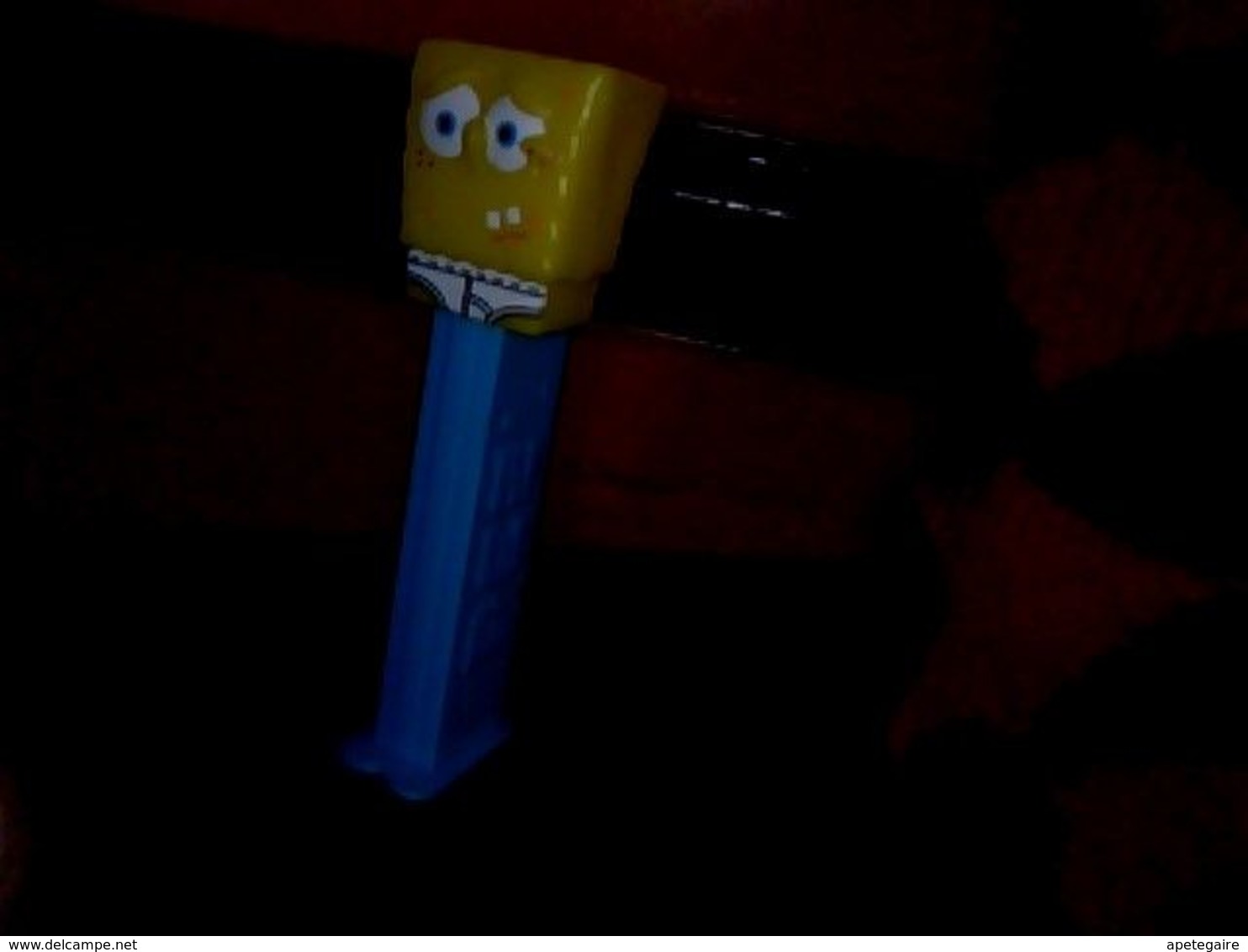 Publicité Distributeur PEZ  Bob L'éponge - Pez