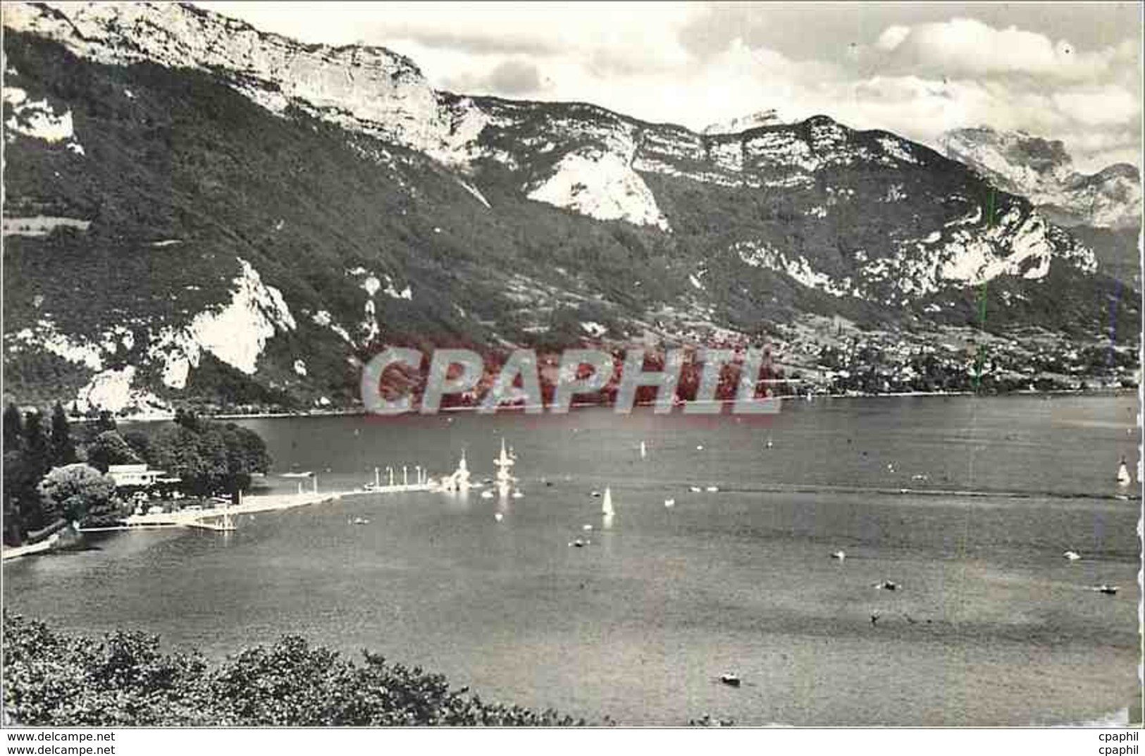 CPM Lac D'Annecy (Haute Savoie) Vue Generale De La Plage D'Annecy - Annecy