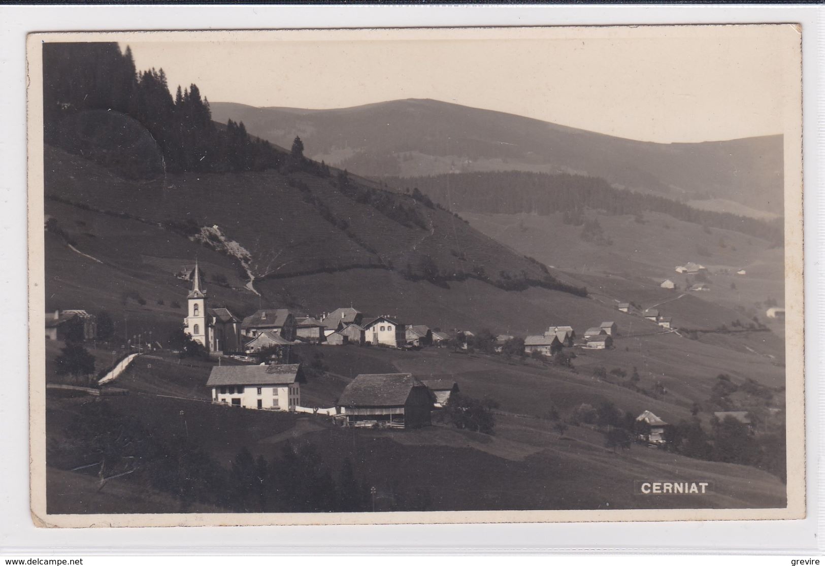 Cerniat, Vue Générale - Cerniat 