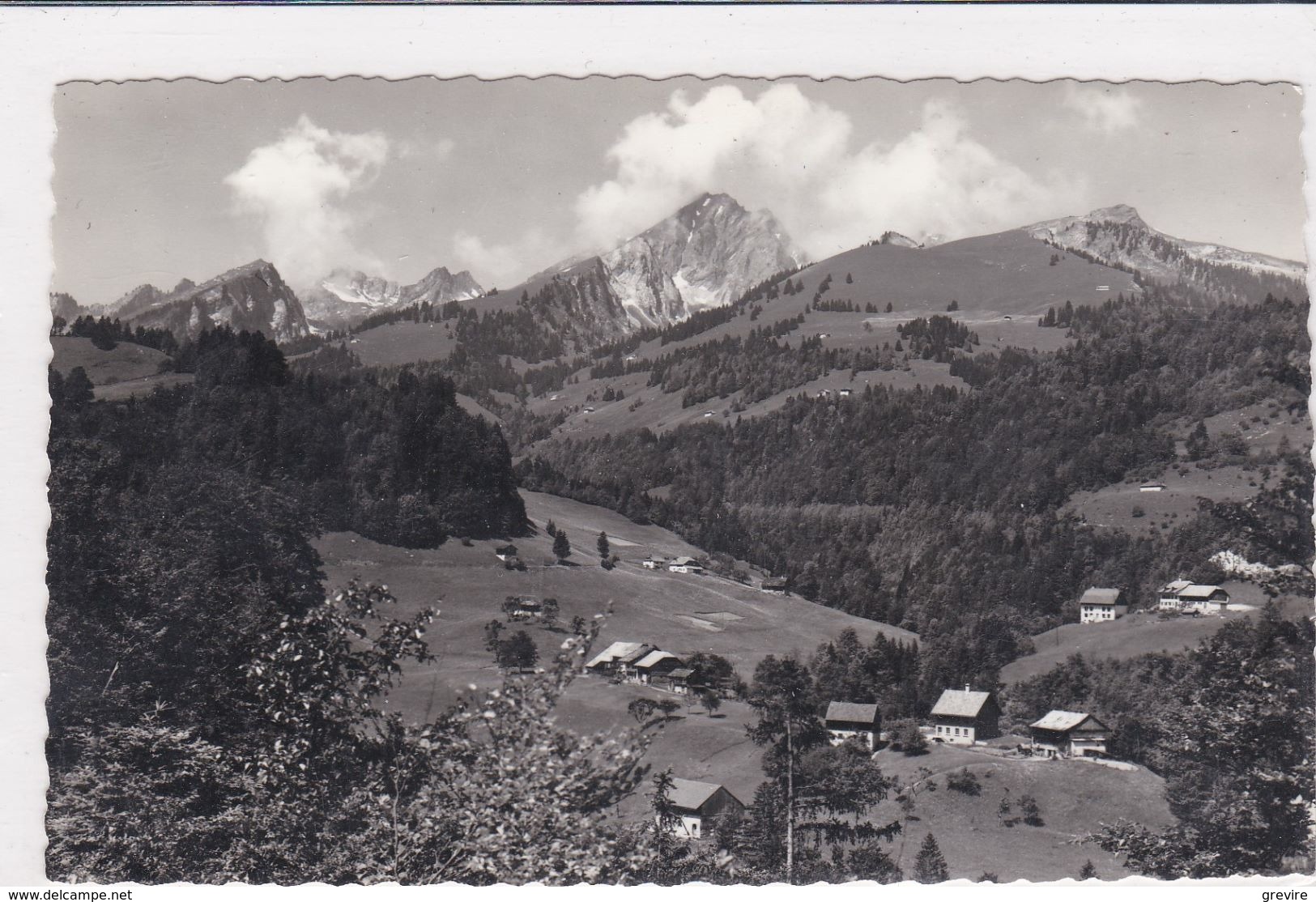 Montbovon. Comba D'Amont. Carte-photo - Montbovon