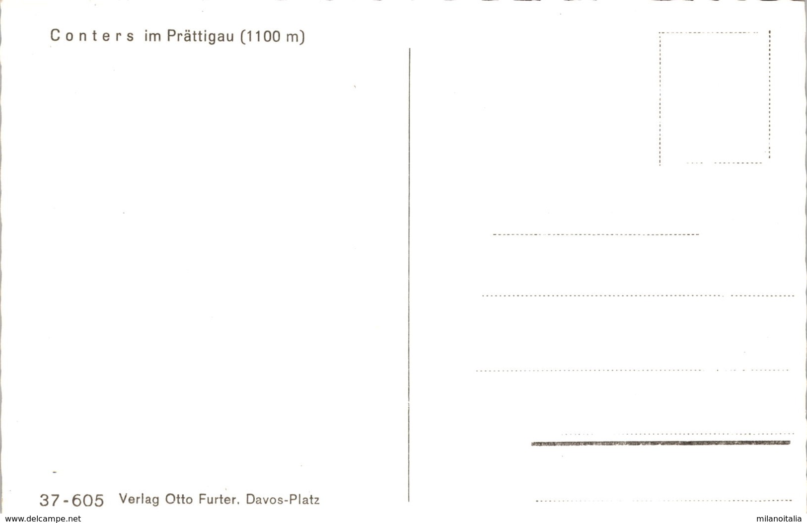 Conters Im Prättigau (37-605) - Conters Im Prättigau