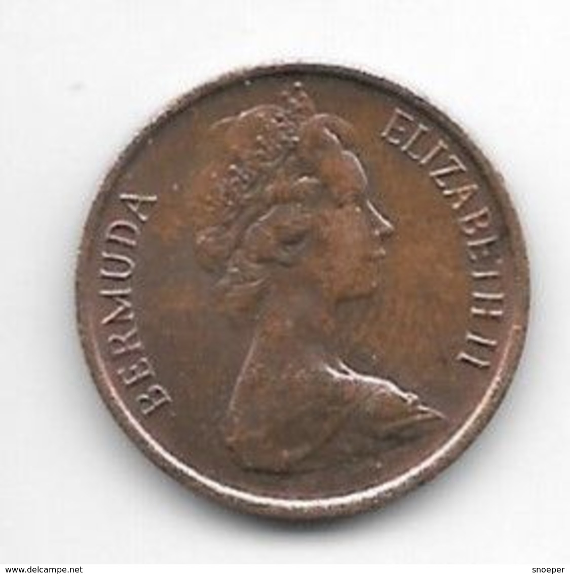 *bermuda 1 Cent 1977 Km 15 Xf+ - Bermudas