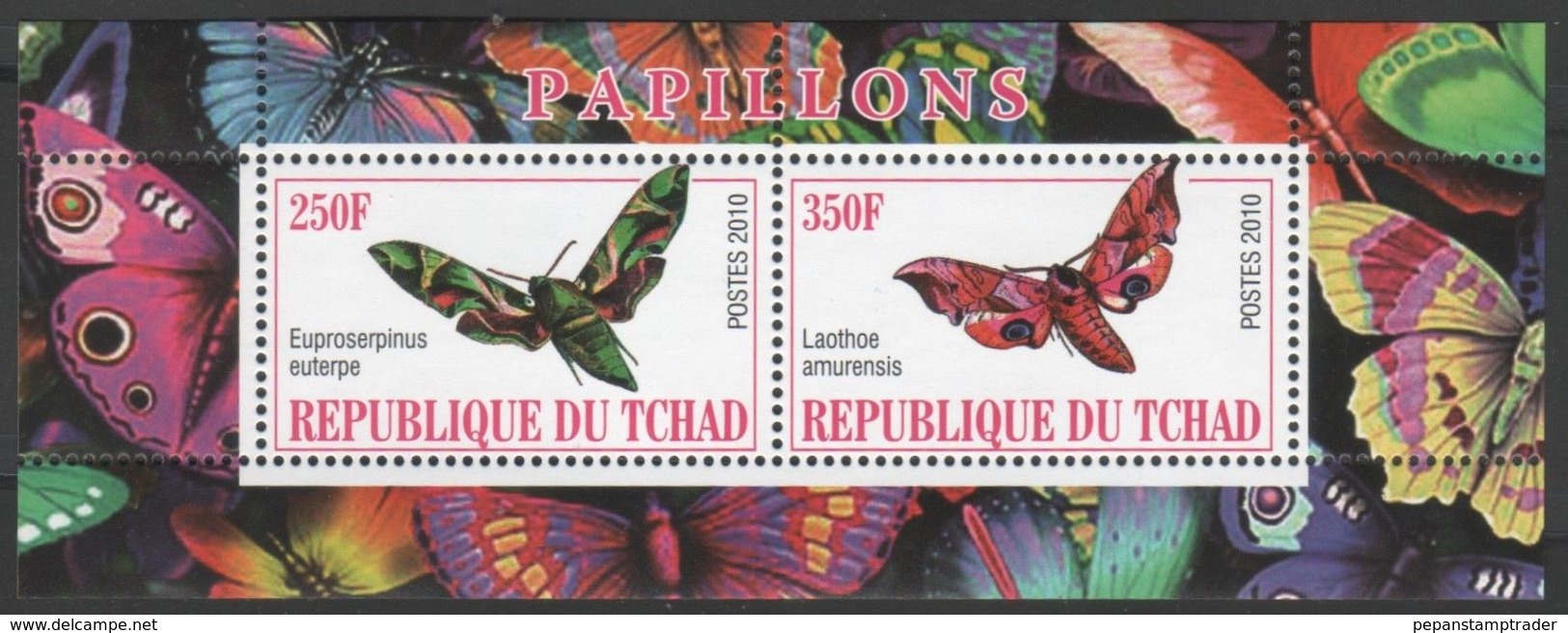 Chad - Butterflies - MNH S/s - Chad (1960-...)