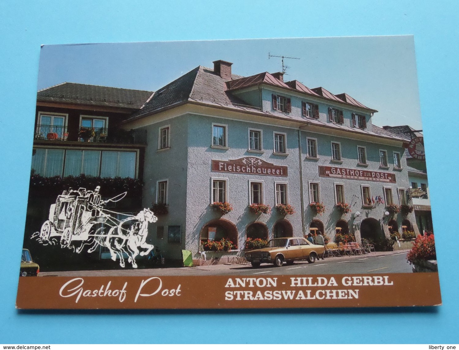 Gasthof POST Anton - Hilda Gerbl ( Költringer ) Anno 19?? ( Zie / Voir / See Photo Details ) ! - Strasswalchen