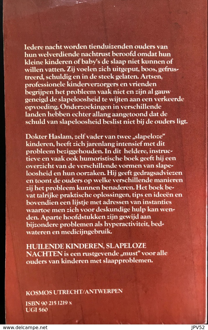 (319) Huilende Kinderen - Slapeloze Nachten - Dr. David Haslam - 1984 - 167p. - Sachbücher