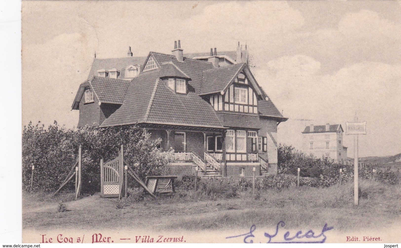 De Haan, Coq Sur Mer, Villas, 2 Scans - De Haan