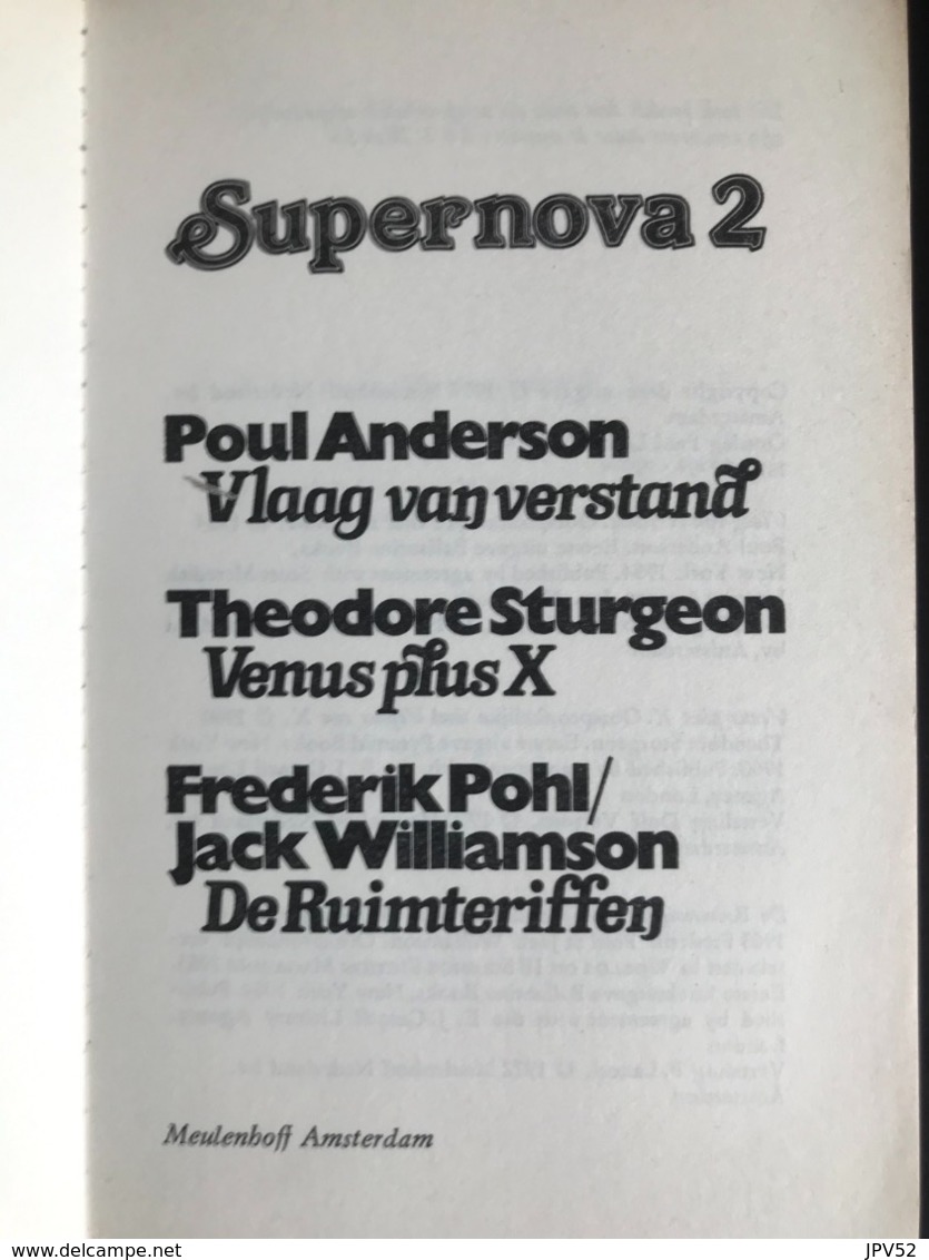 (325) Supernova 2 - 1977 - 485p. - Aventuras