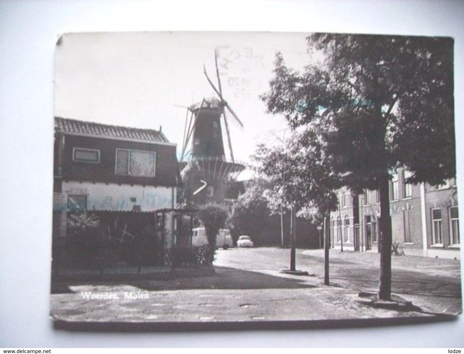 Nederland Holland Pays Bas Woerden Met Oa Molen En Bomen - Woerden