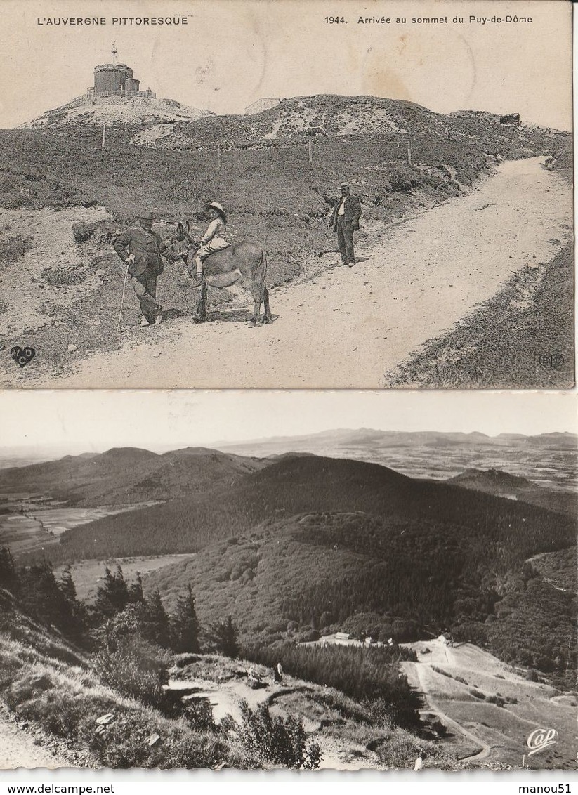 LE PUY DE DÔME - Lot de 16 CPA/CPSM