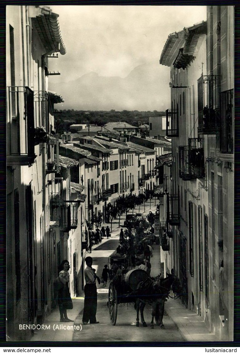 BENIDORM - Panorama De Benidorm.(Foto Marvelli Nº 14 ) Carte Postale - Alicante