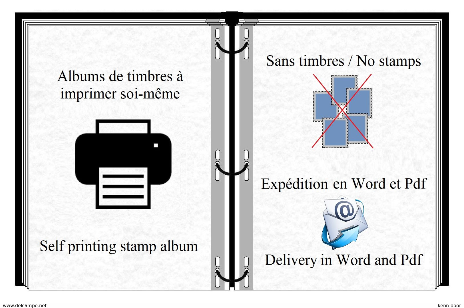 Albums De Timbres à Imprimer   LE KOUANG TCHEOU - Otros & Sin Clasificación