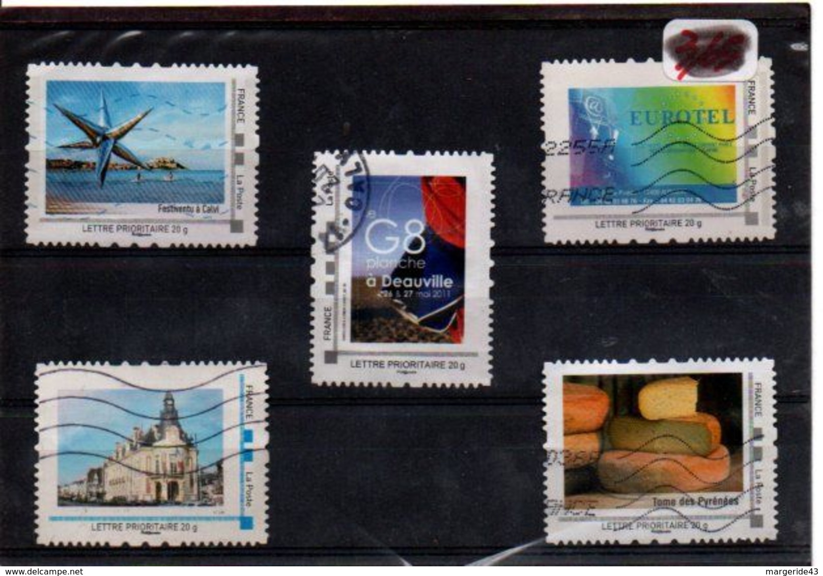 FRANCE MONTIMBRAMOI LOT DE 5 DIFFERENTS - Mezclas (max 999 Sellos)