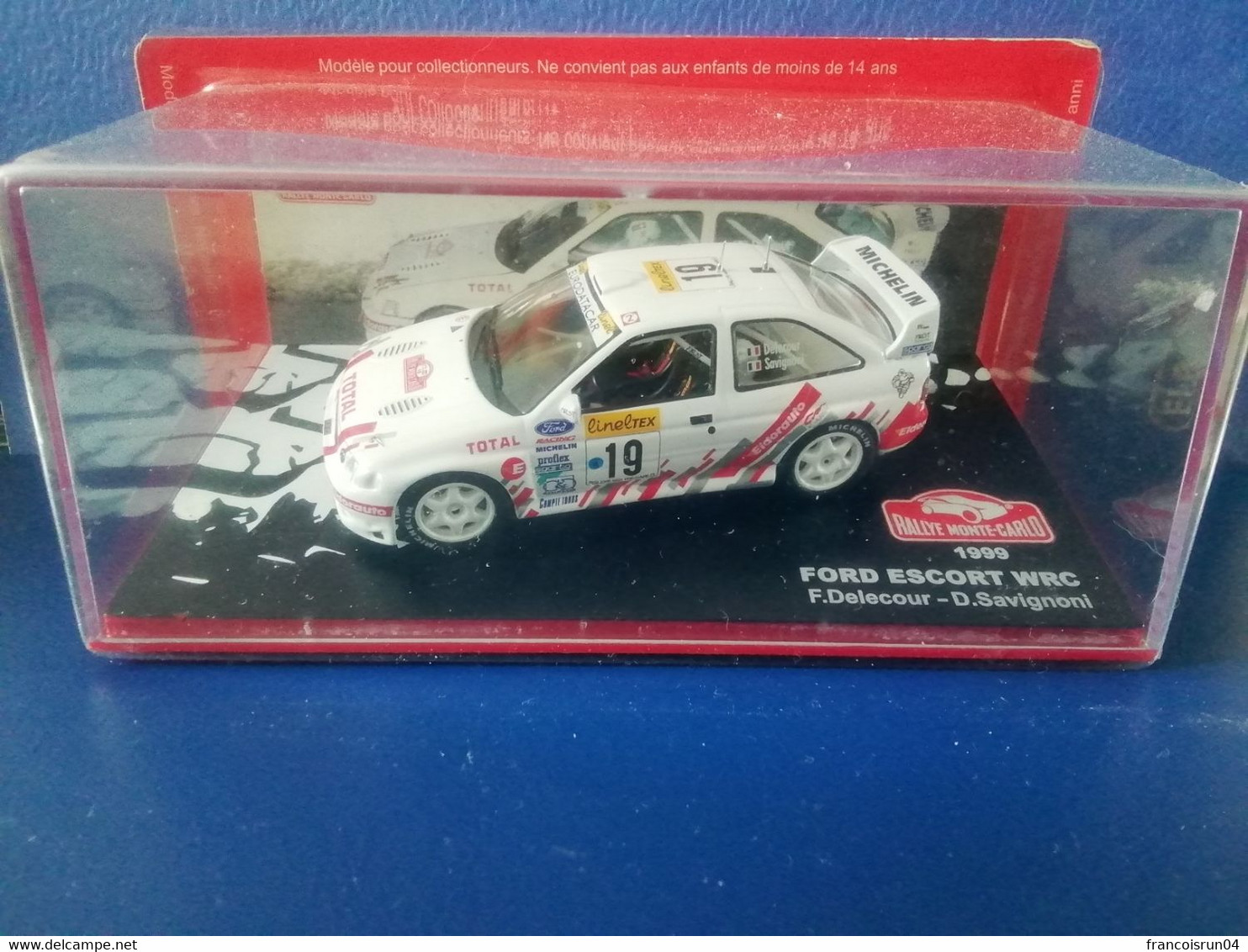 FORD ESCORT WRC F.DELECOUR - D.SAVIGNONI 1999 Ref15 - Rally