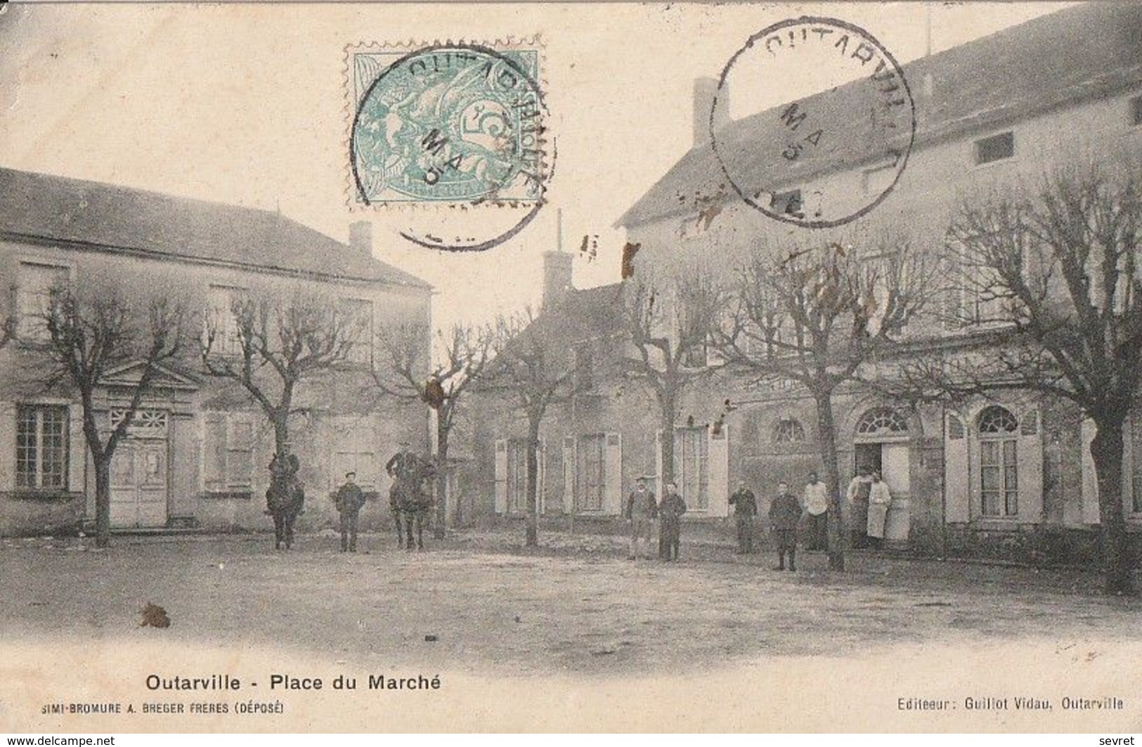 OUTARVILLE. - Place Du Marché - Sonstige & Ohne Zuordnung