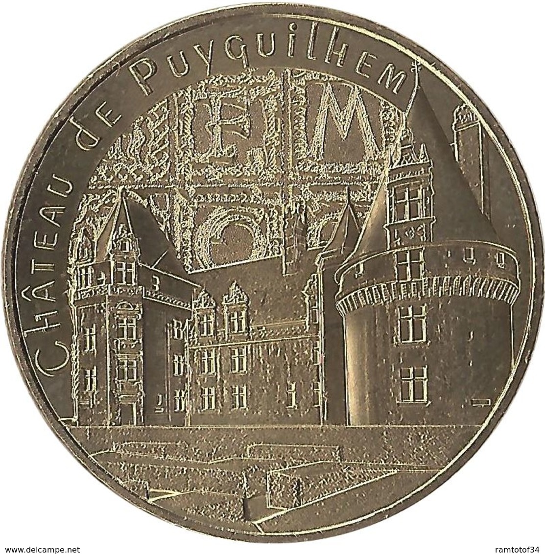 2019 MDP339 - VILLARS - Château De Puyguilhem / MONNAIE DE PARIS - 2019