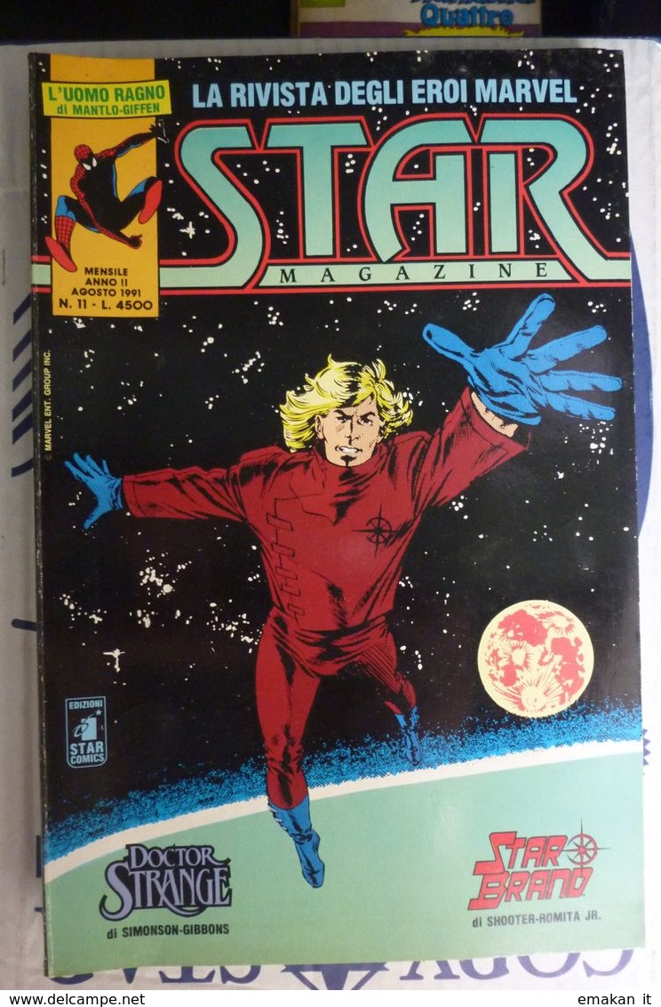 - STAR MAGAZINE MARVEL N 11 - OTTIMO - Super Eroi