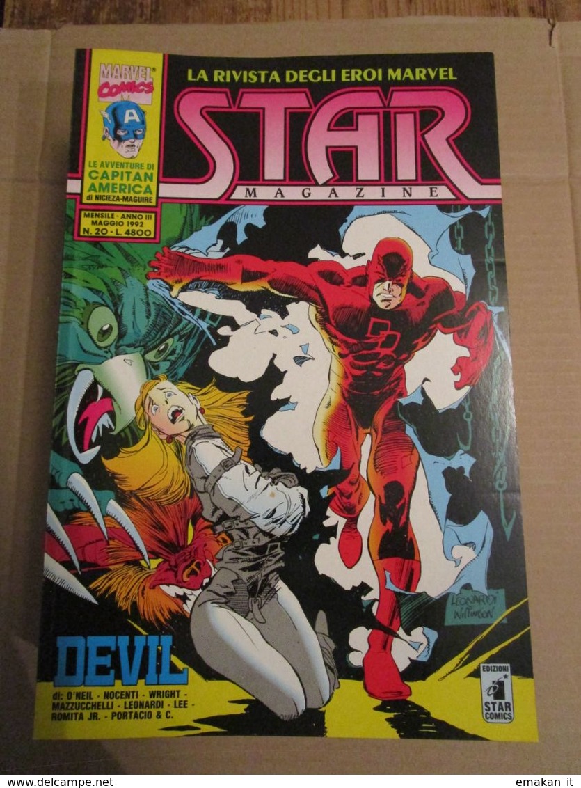 - STAR MAGAZINE MARVEL N 20 - OTTIMO - Super Héros