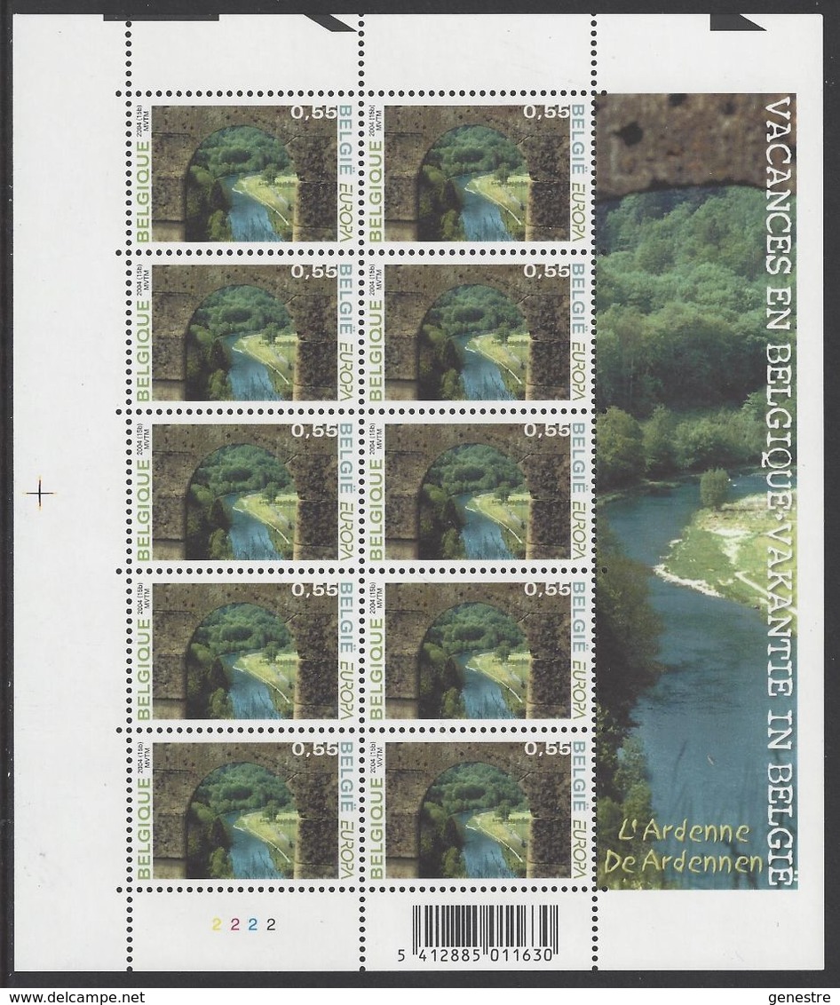 Belgique COB F3292 ** (MNH) - Planche 2 - 2001-2010