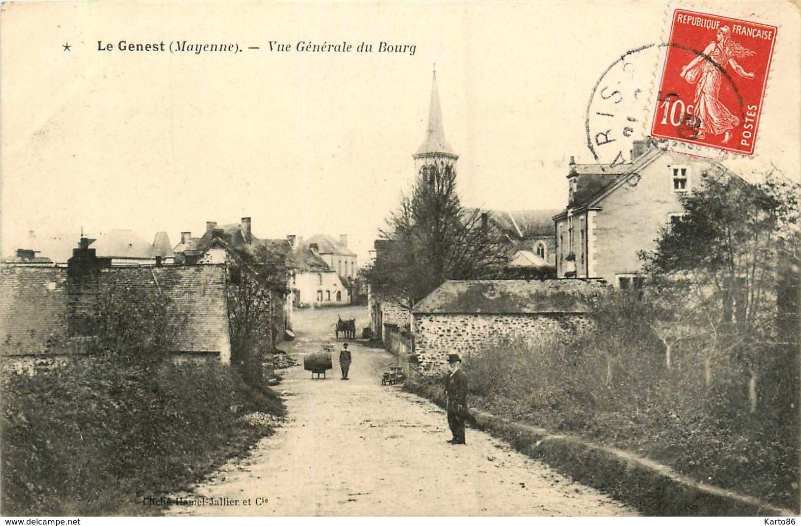 Le Genest * Vue Générale Du Bourg * Une Rue - Le Genest Saint Isle