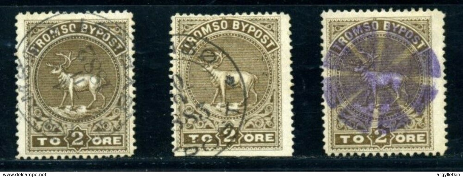 NORWAY/TROMSO/REINDEER 1882 - Lokale Uitgaven