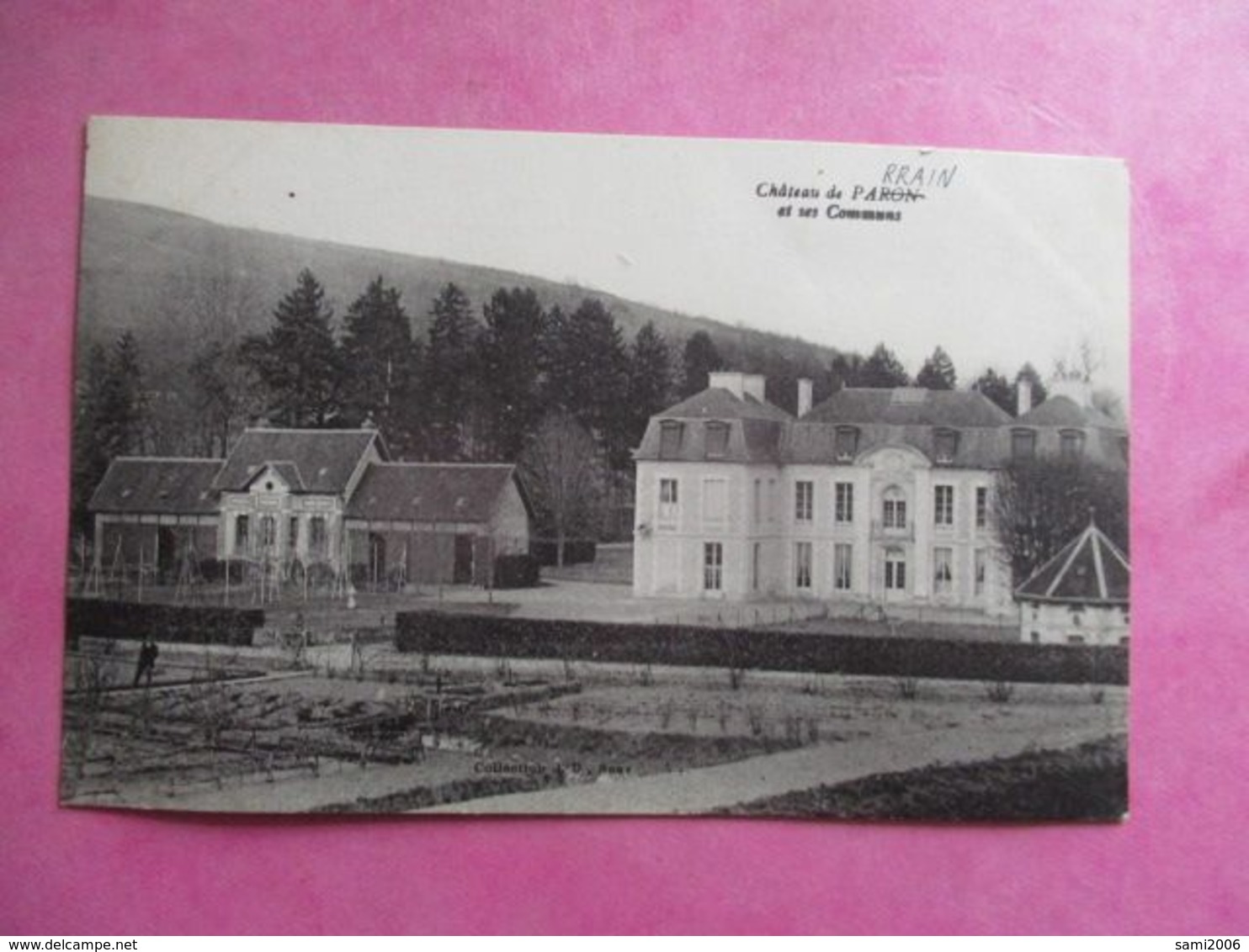 CPA 89 CHÂTEAU DE PARON ET SES COMMUNS - Paron