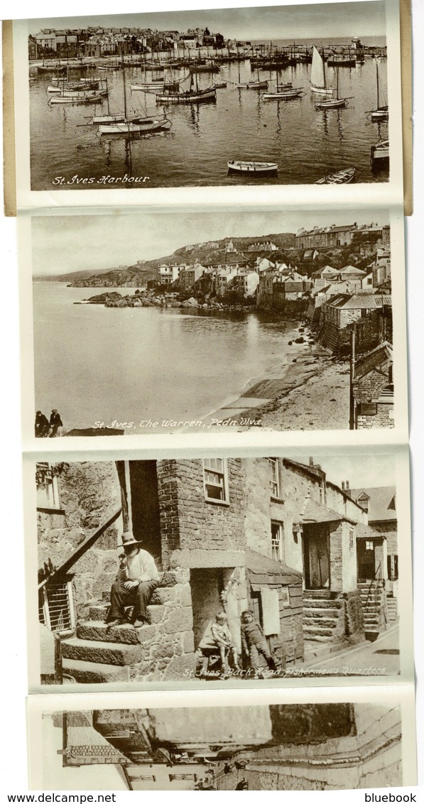 Ref 1384 - Early Frith Letter Card - St Ives Cornwall - 6 Views - St.Ives